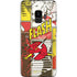 DC Comics The Flash Vintage Action Pose Pattern Galaxy S9 Skin